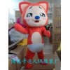 卡通人偶毛绒公仔狐狸表演服装阿狸